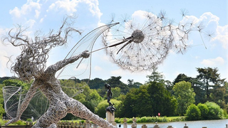 The Full Sized Wire Fairy Queen of Trentham Gardens